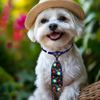 50pcs Small Dog Cat Neckties For Pet Grooming Adjustable Bone Pet Dog Bowties /Ties For Dogs Pets Grooming Accessories