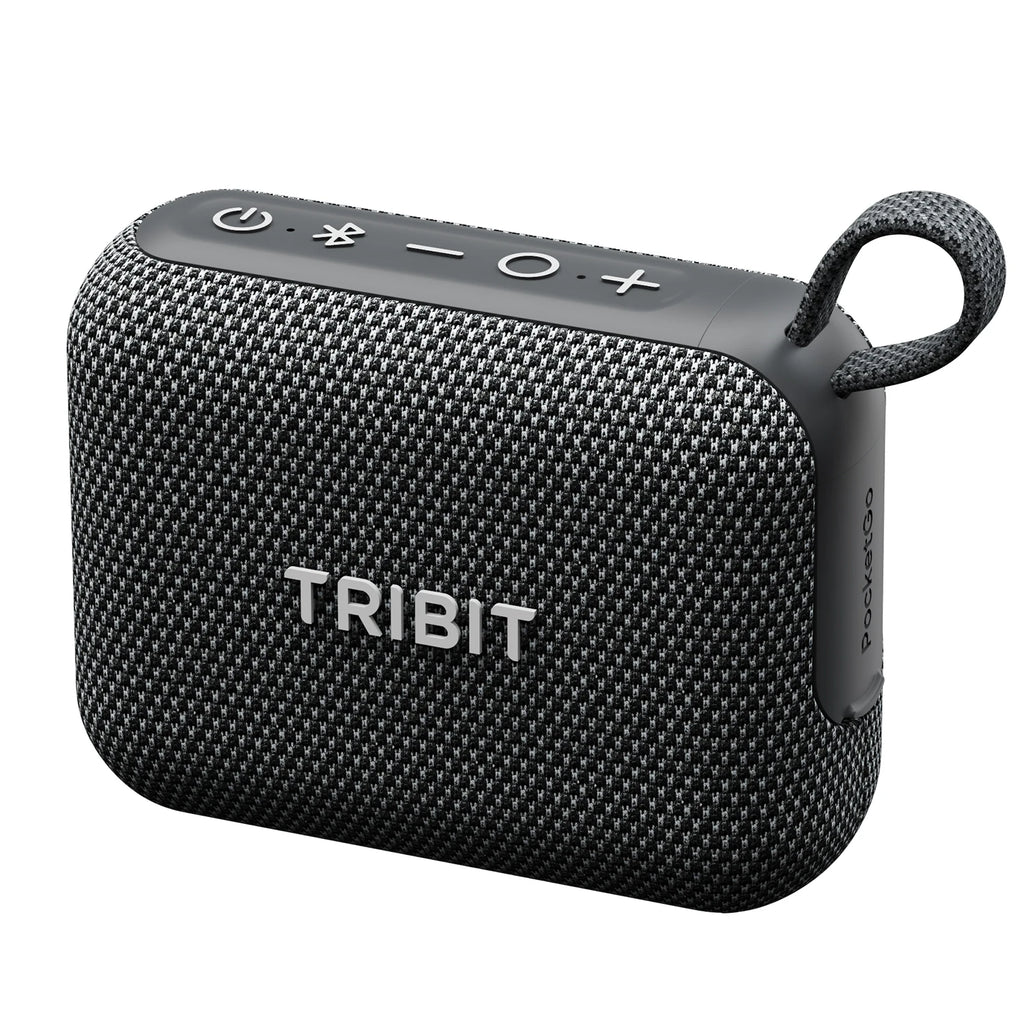 Tribit PocketGo Portable Bluetooth Speaker IP68 Waterproof BT6.0 Built-in Mic TWS APP EQ for Outdoor Pool Party Camping Travel