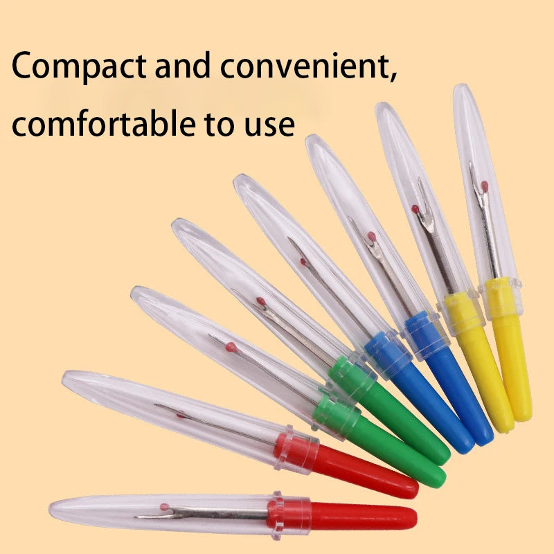 24-4PCS Small Sewing Seam Ripper Kit Colorful Sewing Stitch Thread Unpicker Seam Ripper Thread Cutter Scissor for Sewing Tools