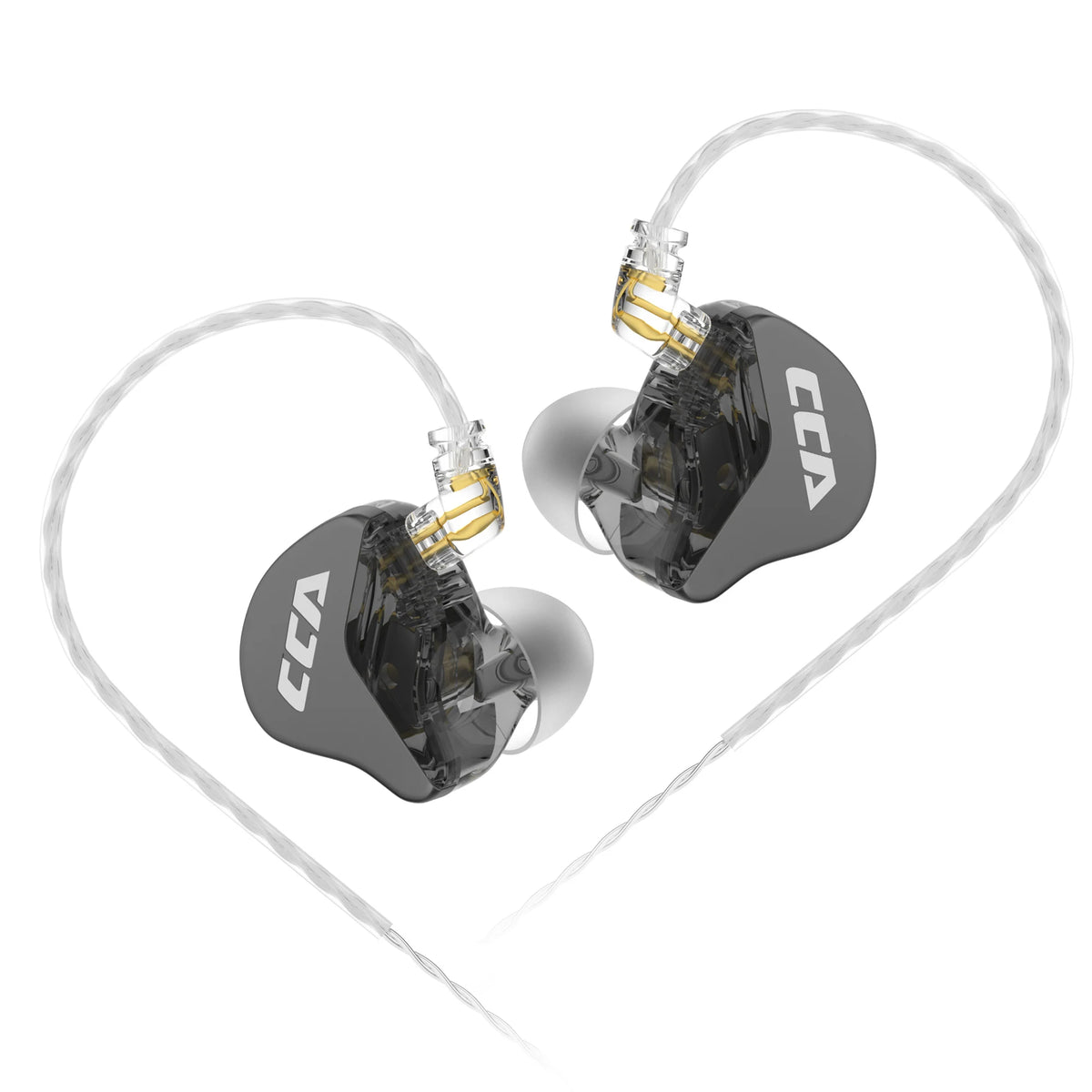 CCA CRA in Ear Monitor Headphones Ultra-Thin Diaphragm Dynamic Driver IEM Earphones Clear Sound & Deep Bass Wired Earbuds
