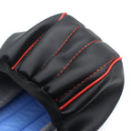 Pokhaomin Black/Red Saddle Leather Seat Cover for Vespa GTS300 GTS 125 150 250 300