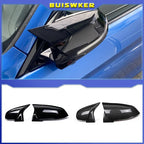 For Bmw 1 2 3 4 X Series Mirror Cap F20 F21 F87 M2 F23 F30 F32 F36 X1 E84 Gloss Black Side Mirror Cover Cap Rearview -M4 Style