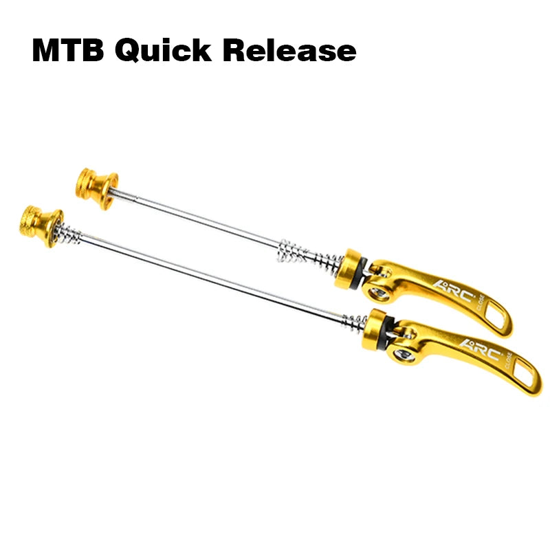ARC Bike Skewers Alloy CNC Quick Release Skewers Front 100mm Rear 135mm Road MTB Mountain QR Axle For Bicycle Hub Parts