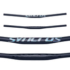 Syncros Carbon Fiber MTB Flat Handlebar 31.8mm Clamp 9° Sweep 580-760mm Black