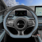Leather Car Steering Wheel Cover for BYD Dolphin Mini Song Plus Pro Seagull King Yuan Up Sealion 7 Qin Plus 2026 Accessories