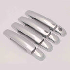 For Suzuki Swift 2005-2017 Chrome Carbon Fiber Car Door Handle Cover Trim Sticker Styling Accessories