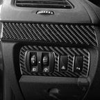For Renault Fluence Megane 3 RS 2009-2017 Real Carbon Fiber Stickers Central Radio AC/CD Shift Door Panel Car Trim Accessories