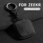 Suede Car Remote Key Case Cover For ZEEKR X 001 007 009 7X MIX Car Remote Key Case Shell Durable Protector Decorative Accessorie