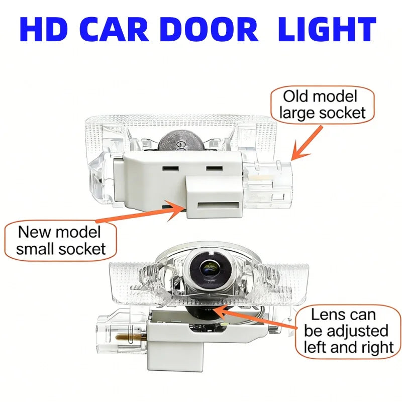 Led Car Door Logo Light HD Laser Welcome Lamps For Lexus IS250 ES250 RS350 RX300 LX570 RX ES GX LS LX IS Series Car Accessories
