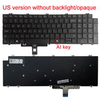 US Laptop Keyboard Replacement for Dell Latitude 5520/5521/5530/5531, Precision 3560-3580