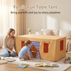 Kids Tablecloth Tent Cover 300x230cm (10ft x 7.5ft) Castle Play Table Cover