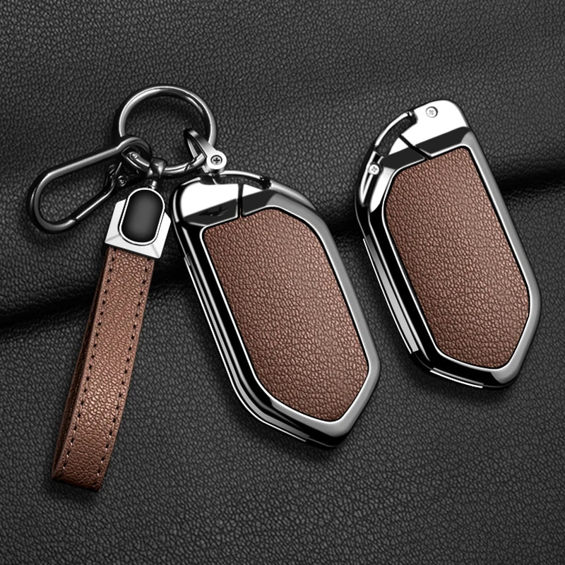 Car Accessories Key Case Cover Holder For Kia EV9 Picanto Sorento MQ4 Carnival KA4 Morning K5 Carens 2024 4/5/6/7/8/9Buttons