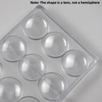 Volcano Chocolate Mold 15 Cavity Polycarbonate Chocolate Moulds PC Candy Bonbons Forms Confectionery Baking Tools