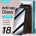 Joyroom 1/2PCS For iPhone 17 Pro Max Anti-Spy Glass Privacy Screen Protector Glass For iPhone 17 Pro 17 Air Tempered Glass Film