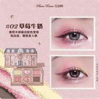 Flower Know Little Angel Nine Color Matte Fine Sparkle Pearl Comprehensive Palette