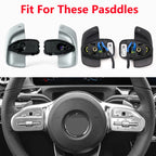 For Mercedes-Benz A Class W177 V177 B C E Class W205 W246 W213 GLA Car Steering wheel paddle shifters Aluminum Shift Paddle