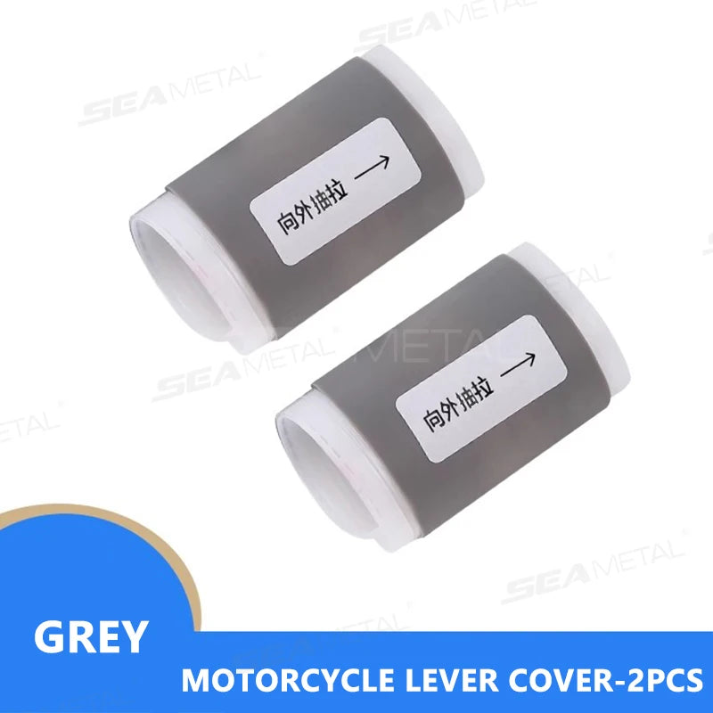 SEAMETAL Motorcycle Shift Gear Lever Cover Anti Theft Shoes Silicone Self Shrinking Motorcycle Riding Equipment Protective Cover