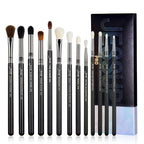 Jessup Eye Makeup Brushes set Professional Eye Blending Brush Synthetic Blends Shadow Crease Pencil Smoky T338
