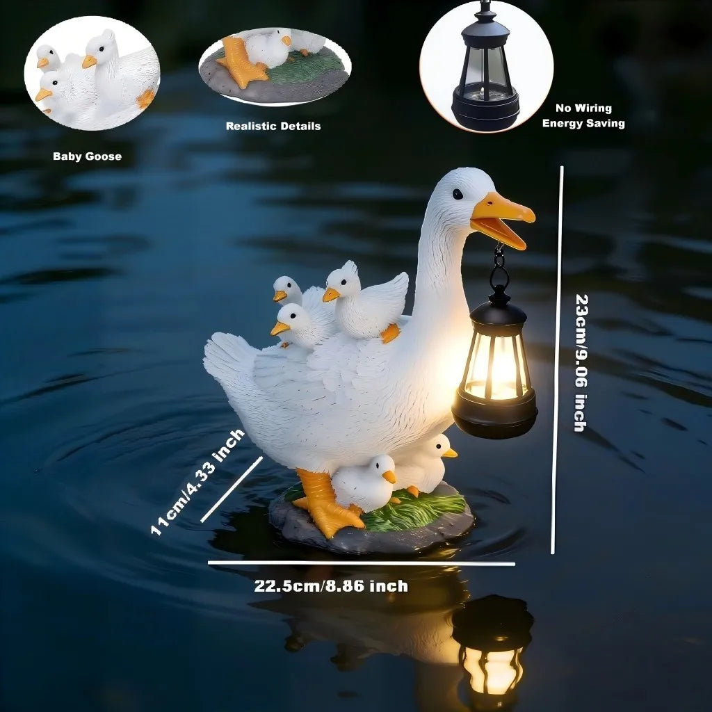 Solar Duck Statue