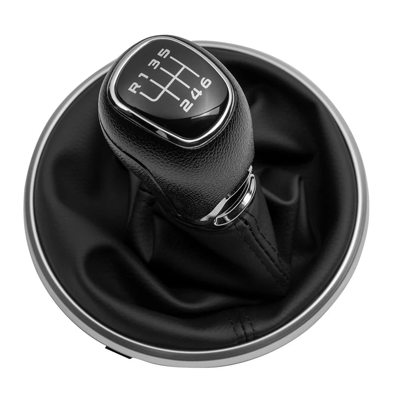 Gear Shift Knob Boot Cover for Skoda Fabia II MK2 Combi Scout 2007-2014 5/6 Speed