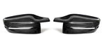 G30 G38 Bright Black Side Wing Rearview Mirror cover caps For BMW 2 3 4 5 7 Series G20 G21 G28 G22 G11 G12 G42 M4 style LHD RHD