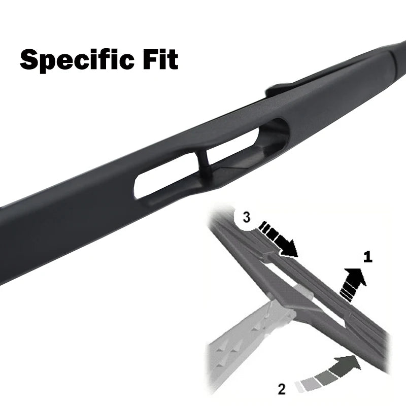 Erick's Wiper Front & Rear Wiper Blades For Vauxhall Opel Zafira B 2005 - 2011 Windshield Windscreen Window Brushes 28"+22"+14"
