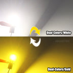 MAXGTRS 2x H3 LED Car Headlight Fog Light Bulb Fanless Daytime Running Light No Polar H3 Car Driving Lamp Super Bright DRL 24V