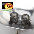 BRS-H22 Outdoor aluminum alloy stainless steel Gas Heater Infrared Ray Double Burners Heating Stoves