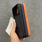 Luxury Orange Shield Matte Transparent Phone Case For iPhone 17 Pro Max 17 Pro 17 New Metal Buttons Skin Feel Shockproof Cover
