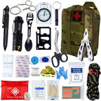 Survival First Aid Kit Survival Full Set Molle Outdoor Gear Emergency Kits Trauma Bag Camping Hiking IFAK Adventures EDC