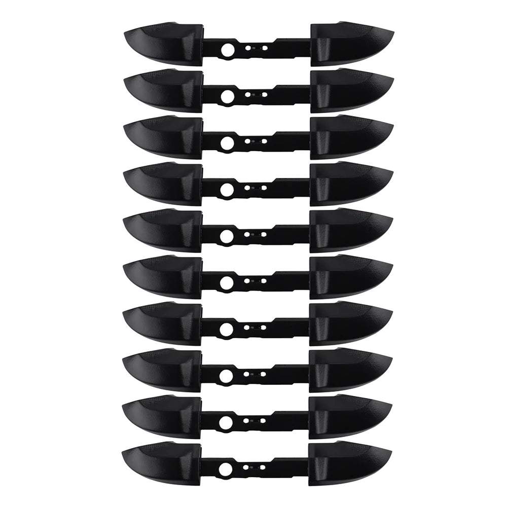 10pcs LB/RB Bumper Button Replacement Set for Xbox Series X/S Controller, Black