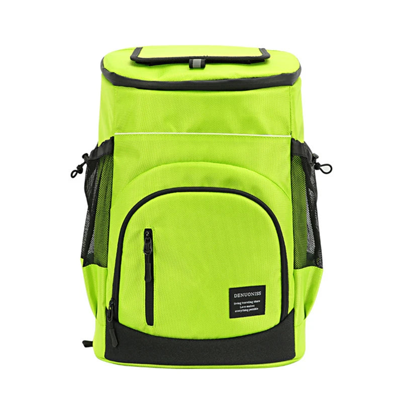 Refrigerator Bags Soft Insulated Cooler Backpack Thermal Isothermal Fridge Travel Outdoor Beach Ice Beer Backpack 30L