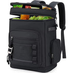 30L Waterproof Insulated Cooler Backpack, Leakproof Soft Cooler Rucksack, 35 Cans