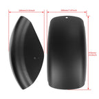 Metal Motorcycle Rear Fender Short Protection Mudguard Cover Black/ Unpainted For Harley Sportster XL883 1200 72 48