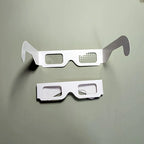 100pcs Paper Frame 3D heart-shaped Glasses Light Lamp Bubbles Diffraction love Glasses Used for Music Festival Raves Festivals