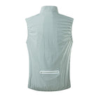 JNLN Unisex Waterproof Running Hiking Vest Sleeveless Packable Jacket Black Green Gray