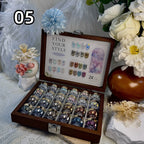 High-End Nail Art Set, 24 Colors Moonlight Mirror Powder Kit, Ultra-Fine Glitter, Japanese Style, Perfect for All Occasions