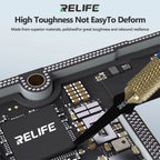 RELIFE TK5 8-in-1 Multi-Function Blade Set for Mobile Phone Repair Motherboard PCB IC CPU Adhesive Removal Pry Tool Cutting Tool