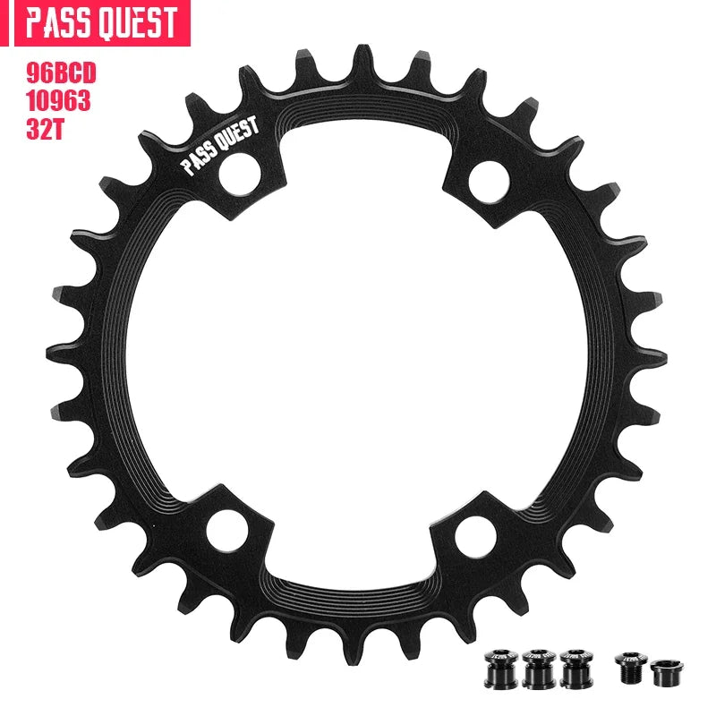 Boost Your MTB Ride with PASS QUEST Oval Chainring for Deore XT
