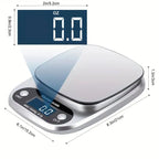 10kg/1g Digital Kitchen Scale High precision LCD Electronic Food Scale Jewelry Coffee Baking Portable High-quality Kitchen Tools