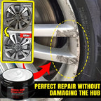 Car Wheel Rim Scratch Repair Paste, Aluminum Alloy Rim Touch-Up Paint, 1 Bottle