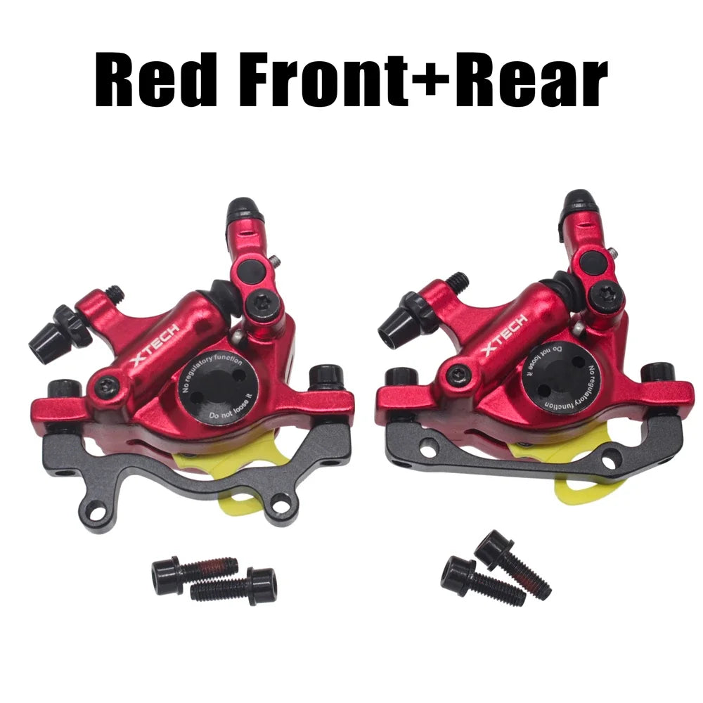 ZOOM XTECH HB100 MTB Hydraulic Disc Calipers Front and Rear Rotor G3 160/180MM MT200 M315 160mm Rotor Hydraulic Brakes for Bikes