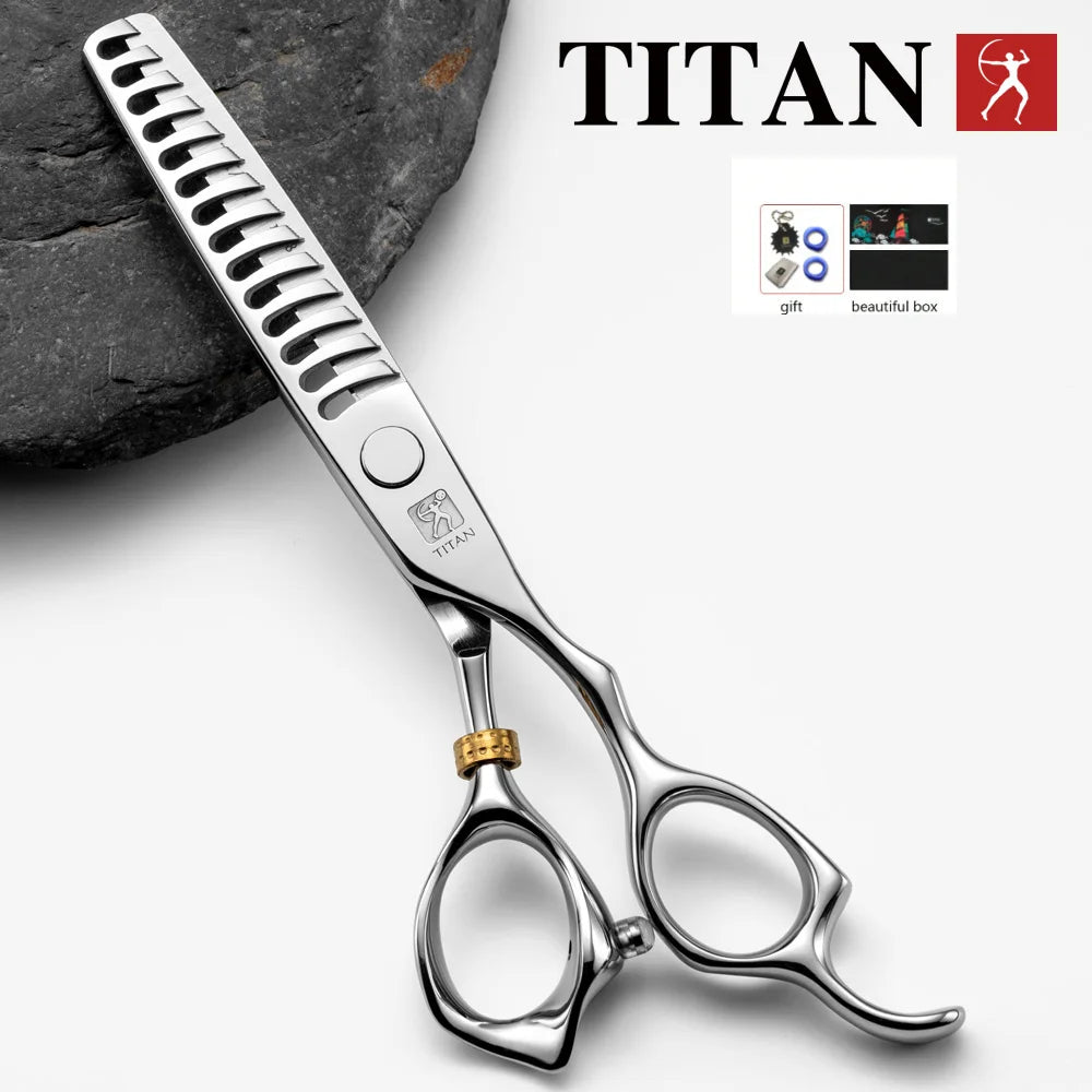 Titan Professional Hair Cutting/Thinning Scissors Shears 440C Steel 5.0-6.5in