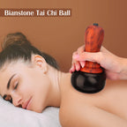 Hot Stone Electric Gua Sha Massager Natural Bianstone GuaSha Scraping Back Neck Face Relax Muscles Massage Skin Lift Care Spa