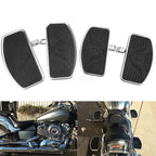 Motorcycle Front Rear Wide Foot Rider Driver Foot Rest Floorboards For Honda Shadow For Yamaha Dragstar For KAWASAKI Vulcan