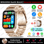 New Bip 6 Pro Sports Smart Watch 700MAH Battery 1.83" AMOLED HD GPS Track IP68 Waterproof Heart Rate Bluetooth Call Smartwatches
