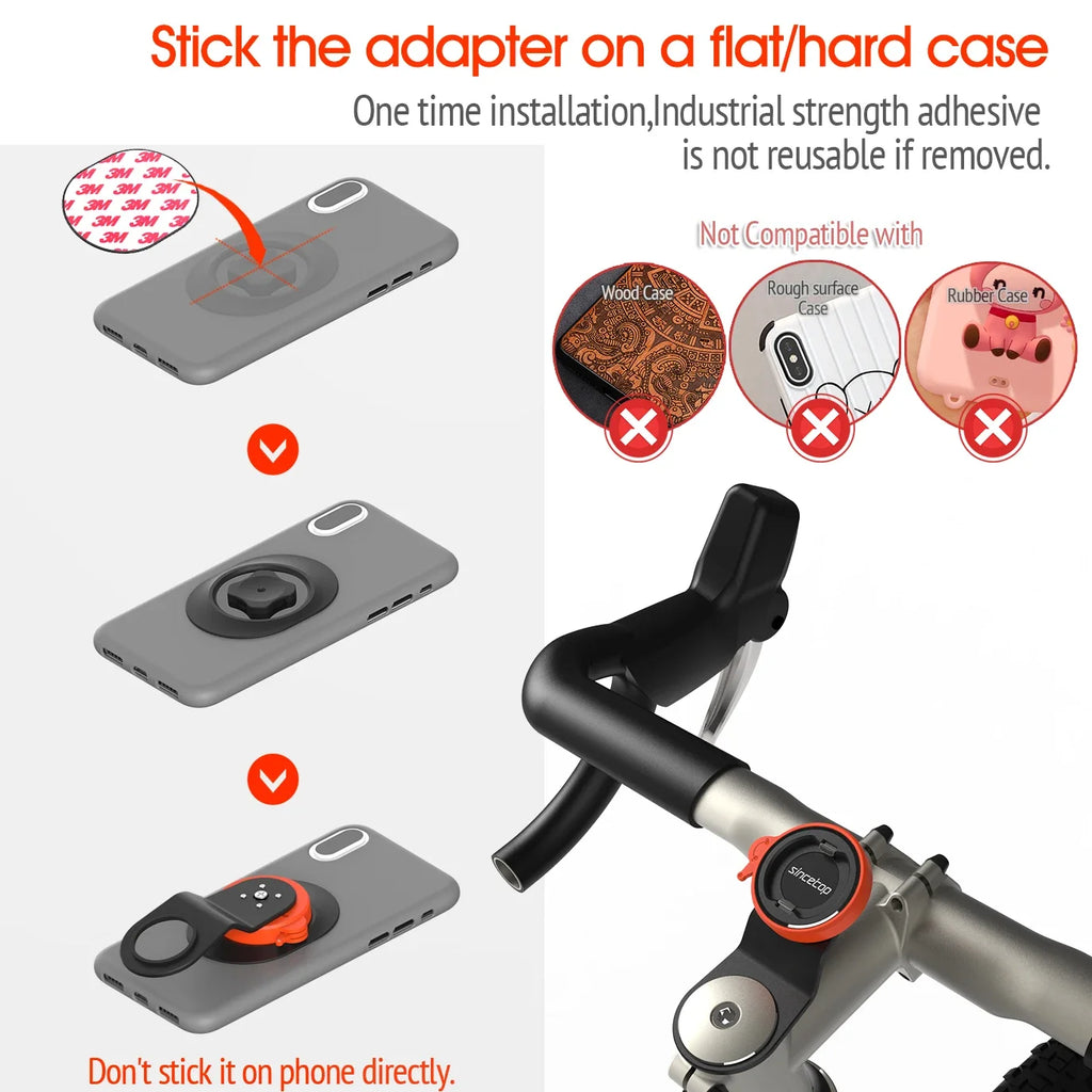 Mountain Bike Stem Phone Holder Bicycle MTB Stem Mount Stand Moto Navigator Outdoor Cycling  Smartphone for Xiaomi iPhone