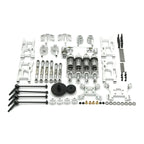 Wltoys 144001 144002 144010 124017 124019 Metal Upgrades Parts Modification Kits Swing Arm Shock Absorber Set RC Car Accessories
