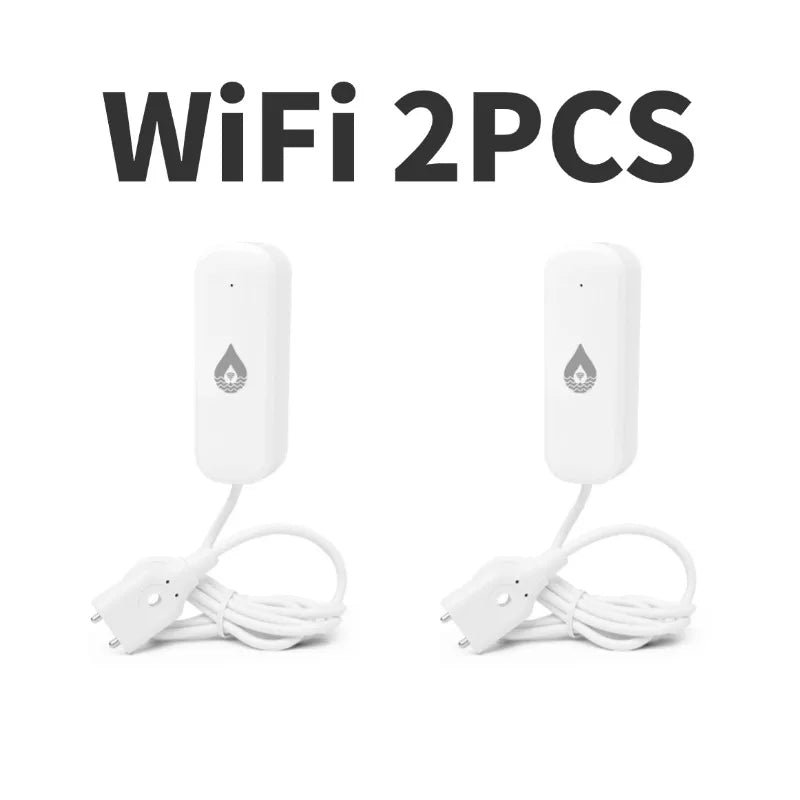 Tuya WiFi/Zigbee Water Leakage Alarm Sensor Smart Home Flood Leak Detector Smart Life Products App Remote Monitoring