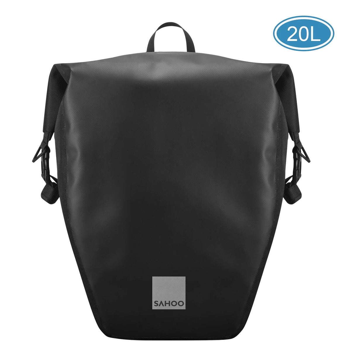SAHOO 10L / 20L Waterproof Cycling Trunk Bag Large Capacity Bicycle Rear Rack Bag Bike Pannier Travel Bag Mtb Bike Accessories